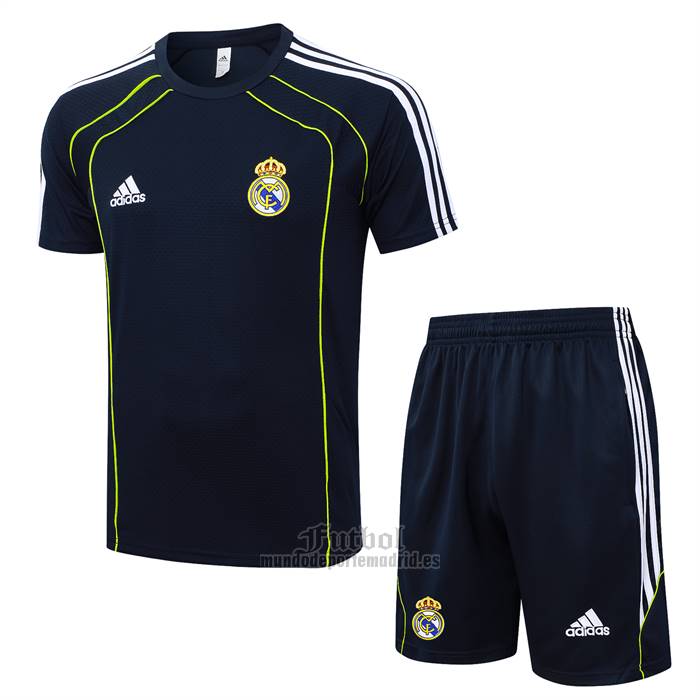 Chandal del Real Madrid Manga Corta 2025-2026 Azul - Pantalon Corto